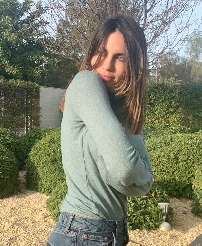 Melissa Jiménez corte de pelo