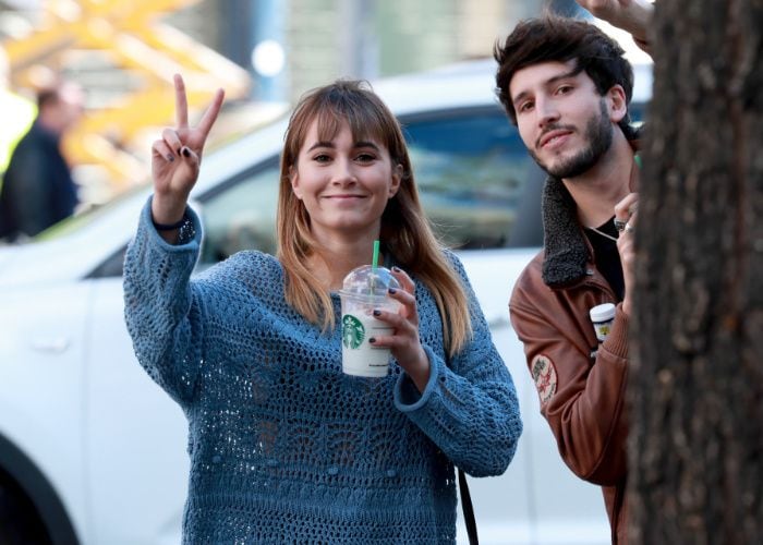 Aitana Ocaña y Sebastián Yatra en Madrid en 2019