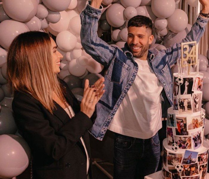 34 cumpleaños de Jordi Alba