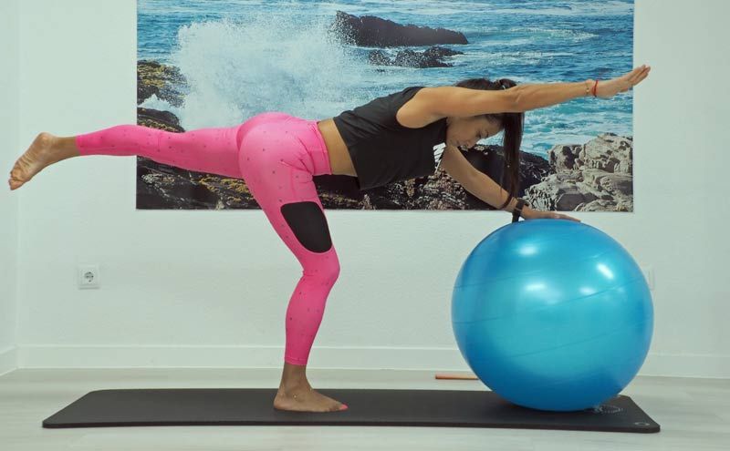 Ejercicios con 'fitball' para tonificar tu cuerpo