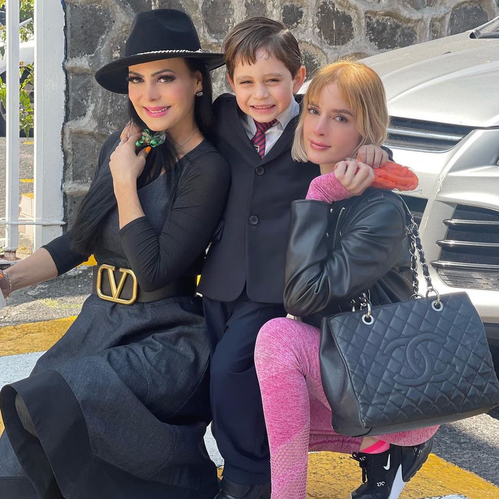 Maribel Guardia, José Julián e Imelda Garza Tuñón