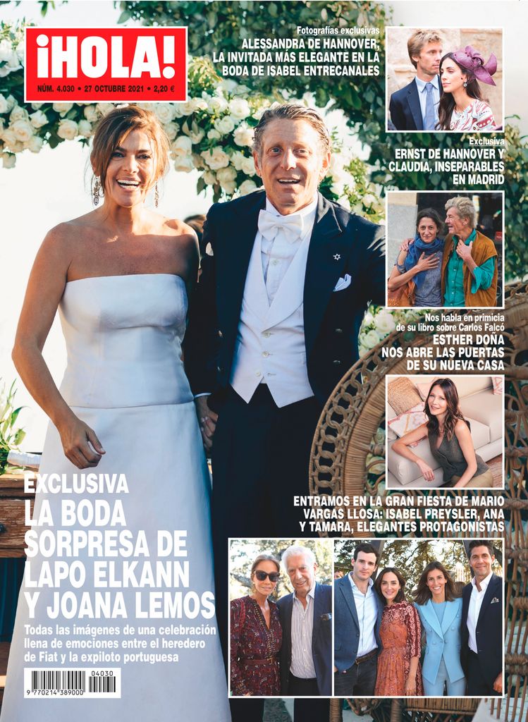 Mario Vargas Llosa e Isabel Preysler en la gran fiesta de Mario