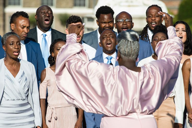 El coro gospel de la boda de Harry y Meghan 