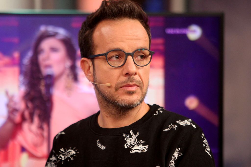 Ángel Llàcer, en el plató de 'El Hormiguero'