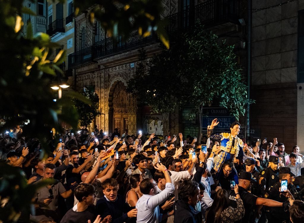 Roca Rey el pasado 9 de octubre en Valencia