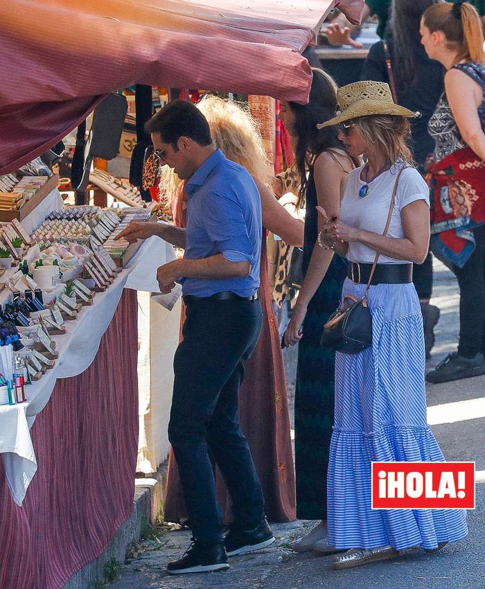 Emma García, de vacaciones en Ibiza con su familia