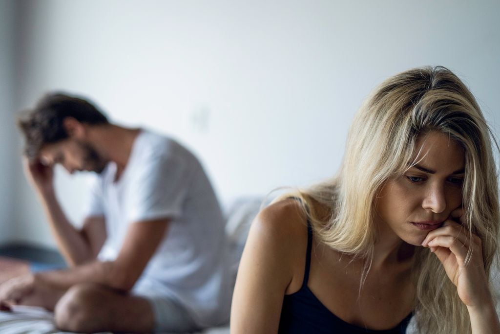 Una pareja a punto de romper 