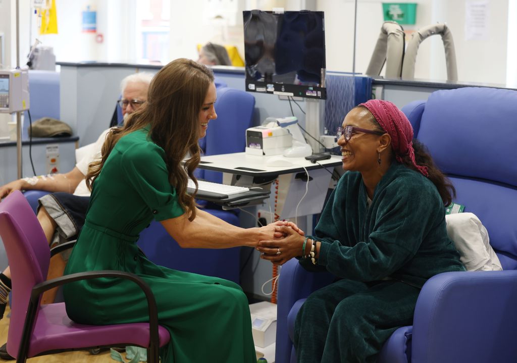La princesa de Gales ha compartido con algunos pacientes que reciben tratamiento