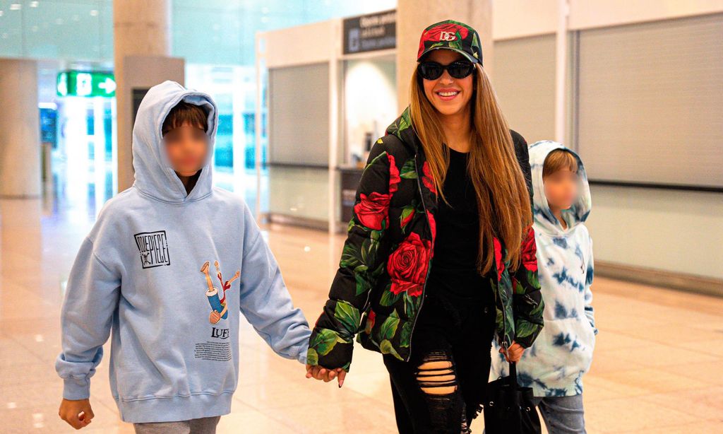 Shakira y sus hijos
