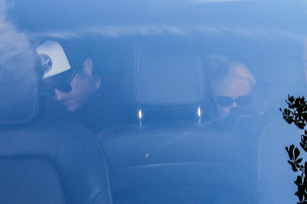 Lady Gaga y Michael Polansky en Paris en julio de 2024