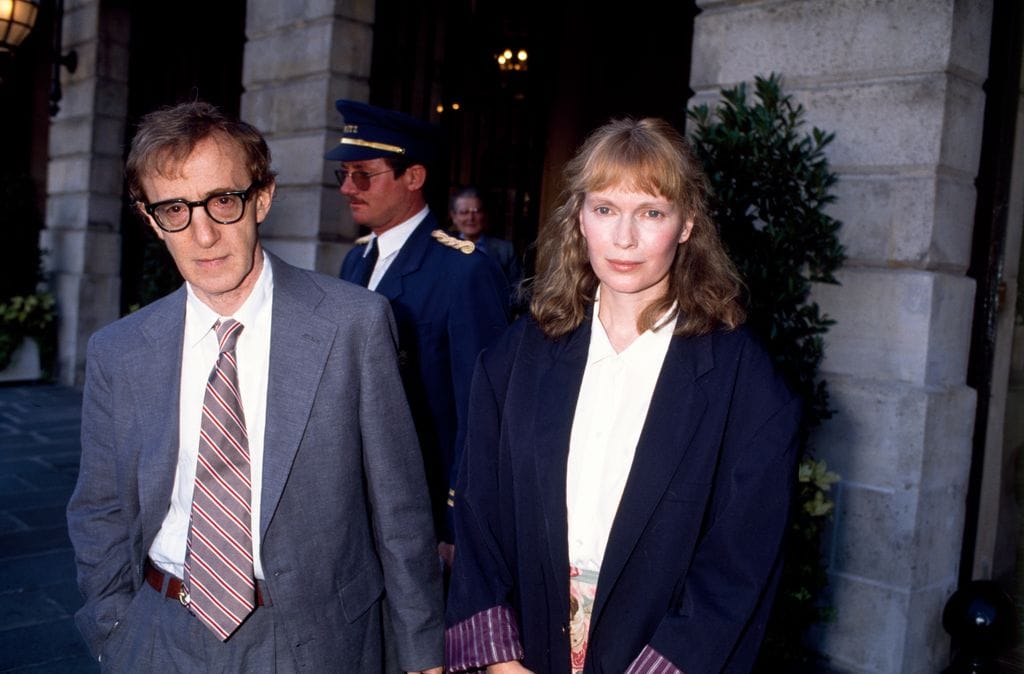 Woody Allen y Mia Farrow protagonizaron uno de los mayores escándalos en Hollywood