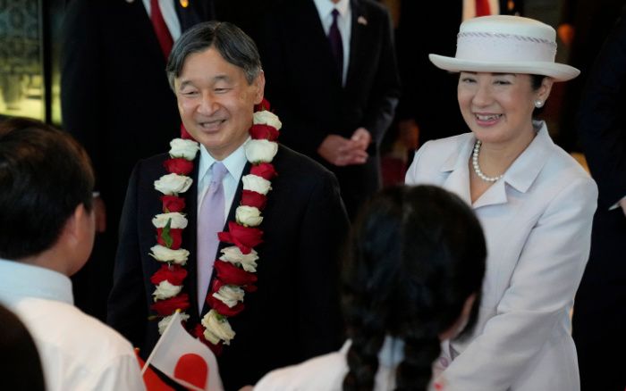 Los emperadores de Japón en Indonesia