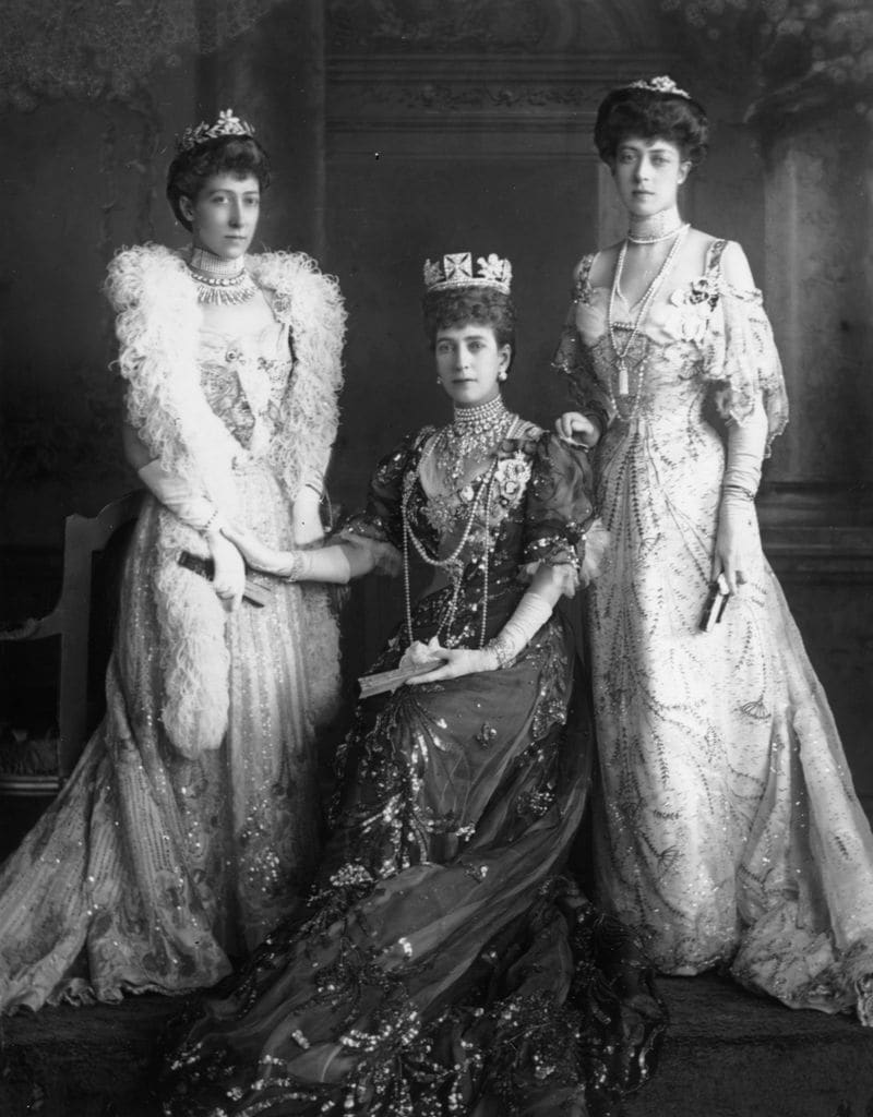 La reina Alexandra de Reino Unido en el siglo XIX.