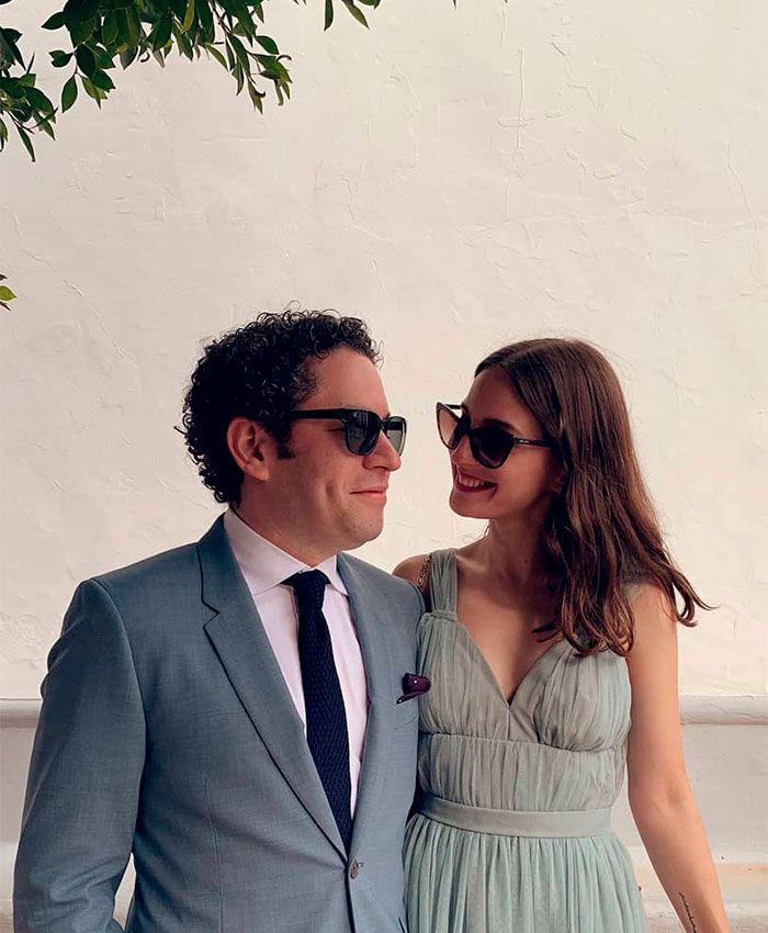 Gustavo Dudamel y María Valverde