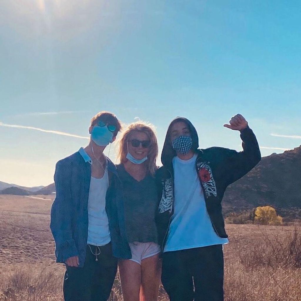 Britney Spears y sus hijos