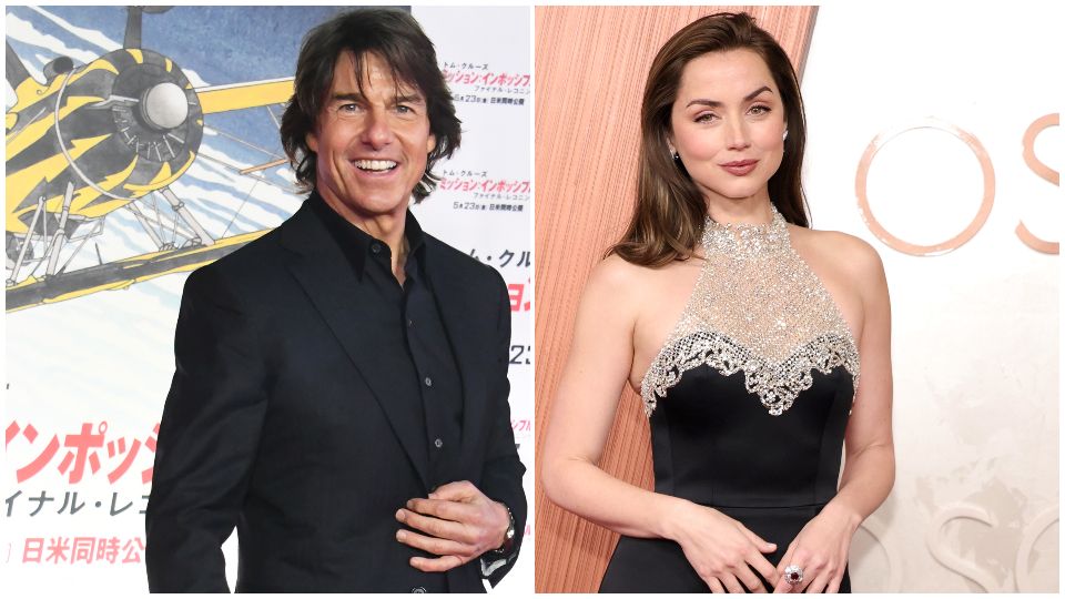Tom Cruise y Ana de Armas juntos en la fiesta de David Beckham