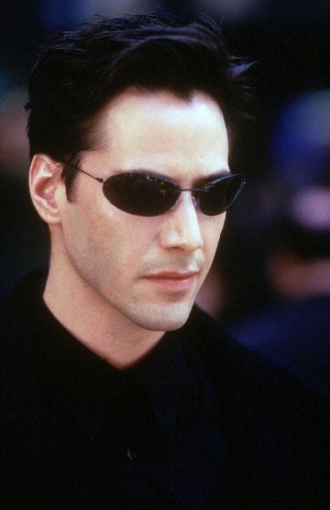 Keanu Reeves en The Matrix 