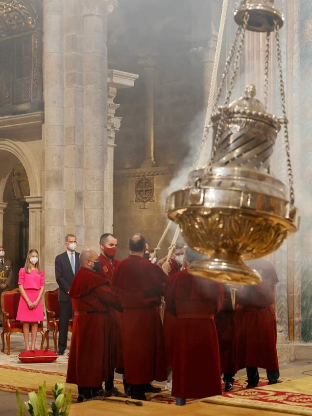 Reyes Felipe y Letizia con la princesa Leonor y la infanta Sofía