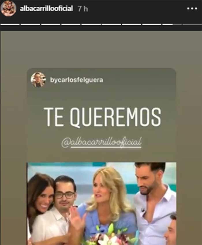 cumpleaños alba carrillo en instagram