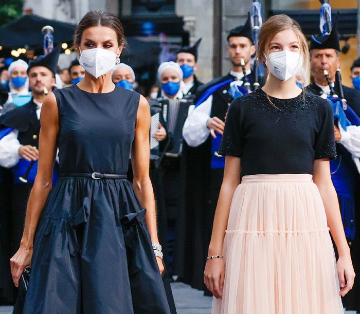 Reina Letizia y su hija, la infanta Sofía