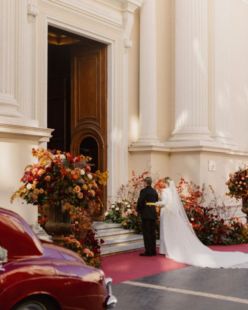 Protocolo padrino de boda entrada ceremonia