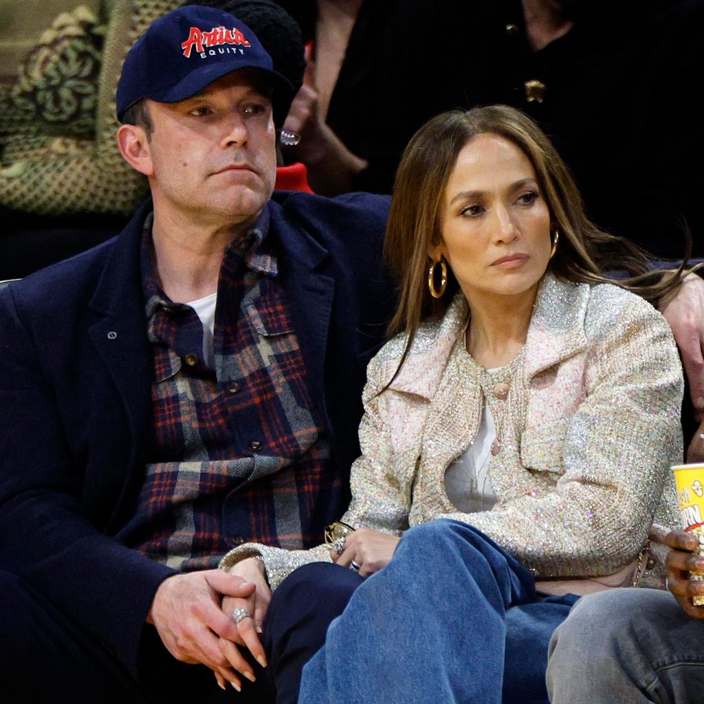 Celebrities At The Los Angeles Lakers Game