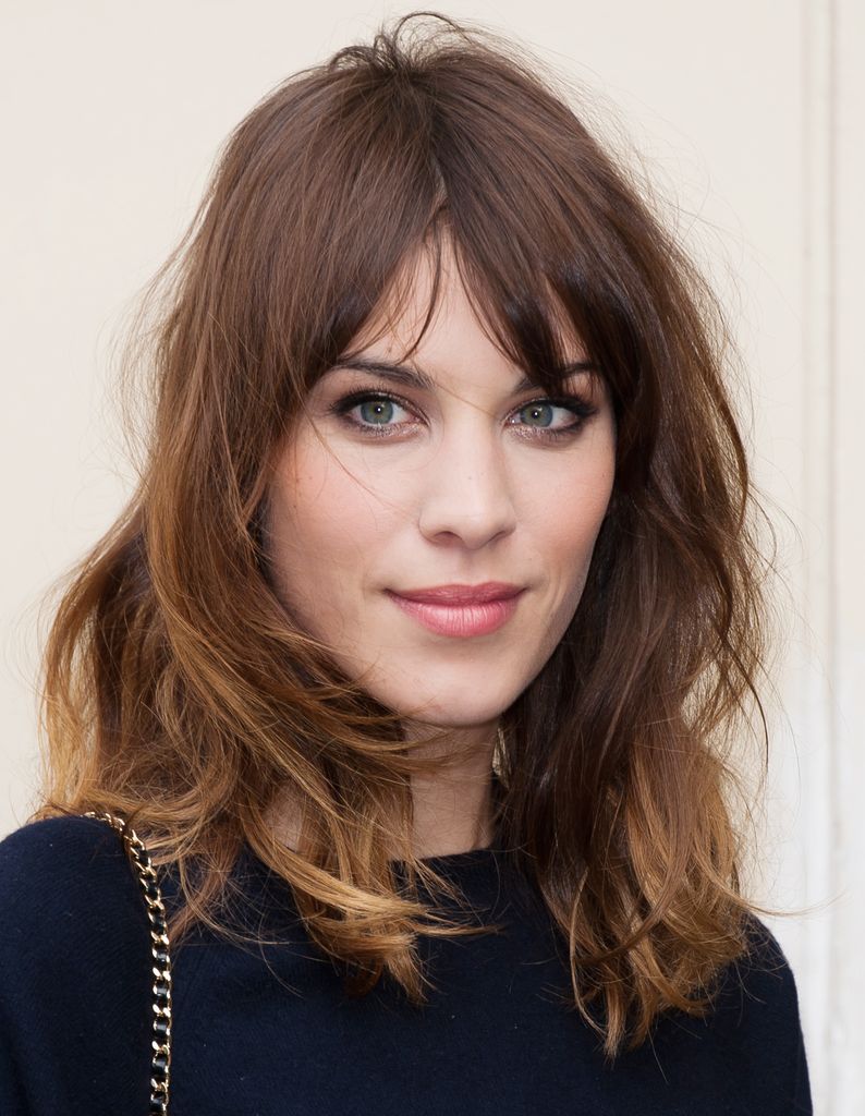 Presenter Alexa Chung arriving at the ChanelHaute-Couture Show as part of Paris Fashion Week in Paris, France on July 3, 2012