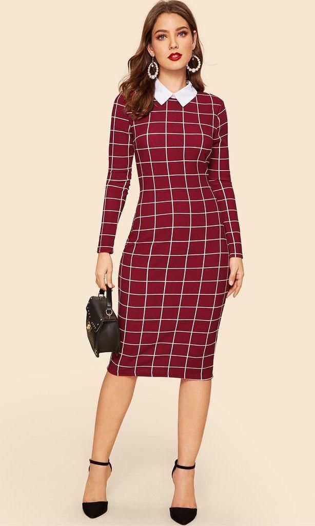 un pencil dress siempre resulta favorecedor