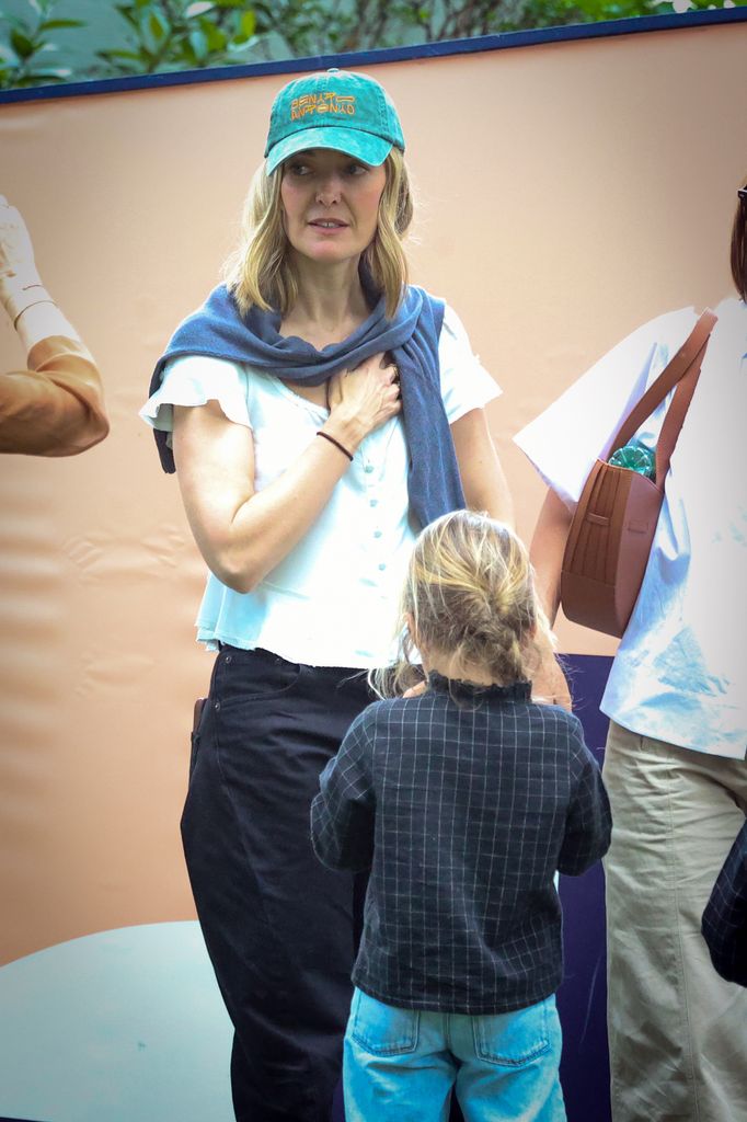 Marta Ortega y su familia en el Longines Global Champions Tour 2026