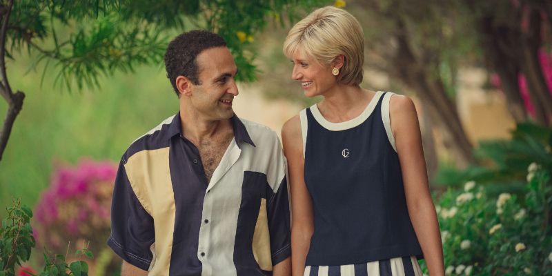 Diana de Gales y Dodi en 'The Crown'