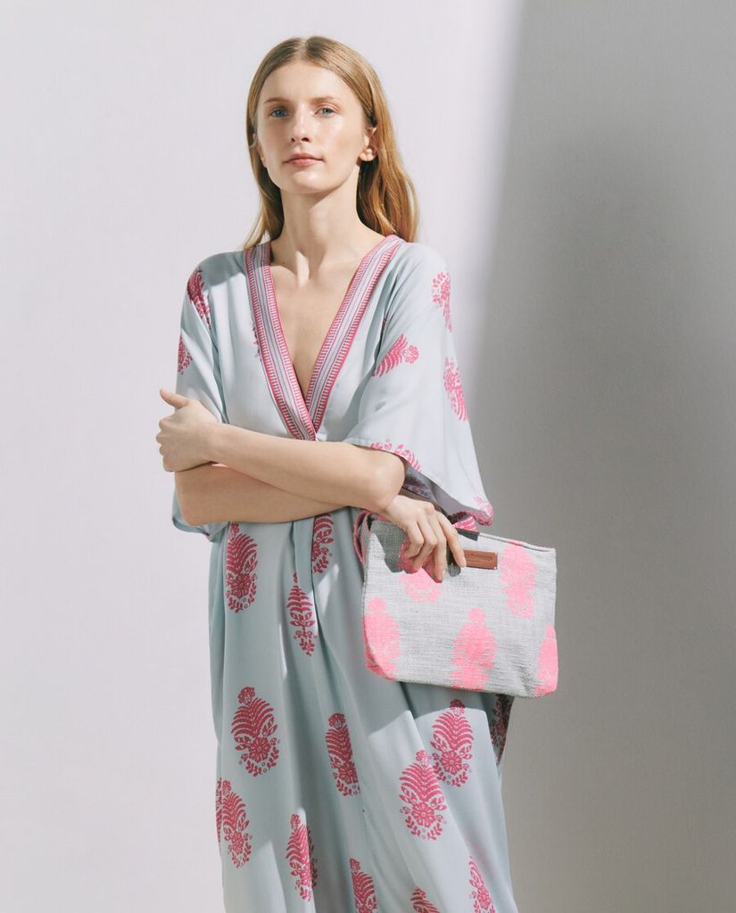 Caftán estampado de Stella Rittwagen.