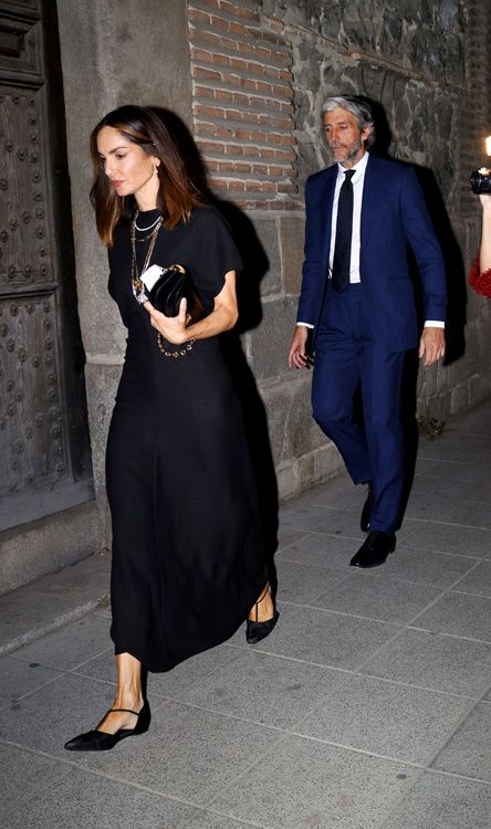 Eugenia Silva y su marido