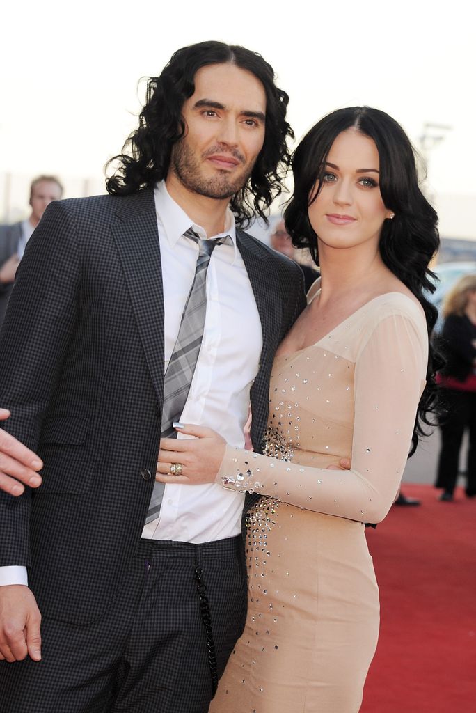 Katy Perry y Russell Brand