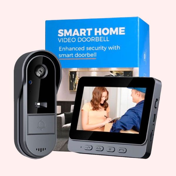 Video Bell With Camera: sin suscripción, sin descarga de aplicaciones, sin red o Wi-Fi