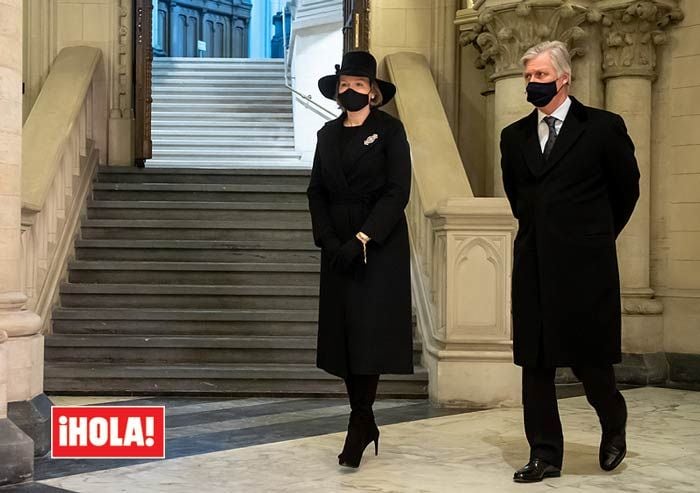 El rey Felipe y Matilde de Bélgica