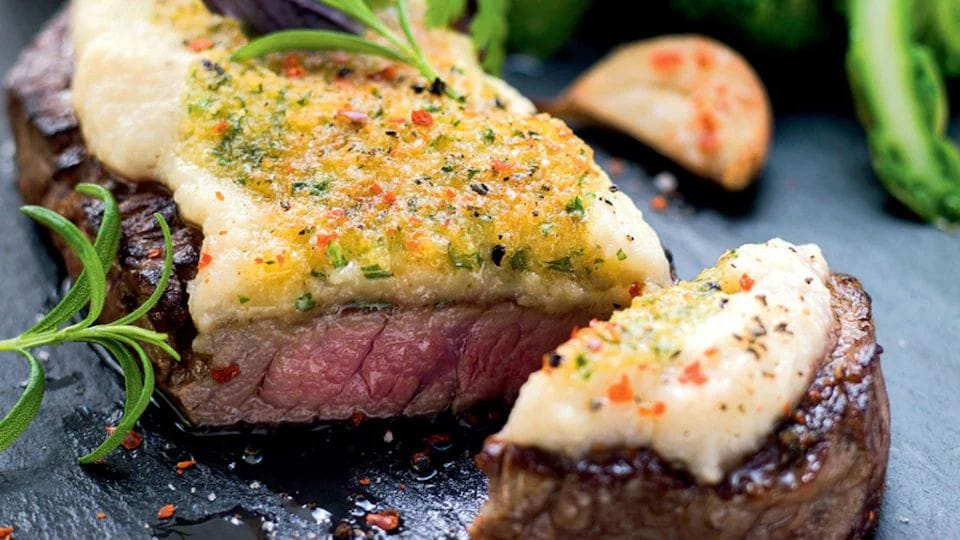 Lomos de ternera a las finas hierbas
