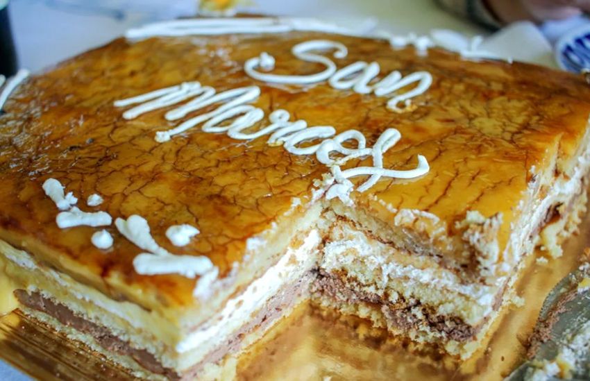 Tarta San Marcos, una de las más icónicas de los años 80 en España.