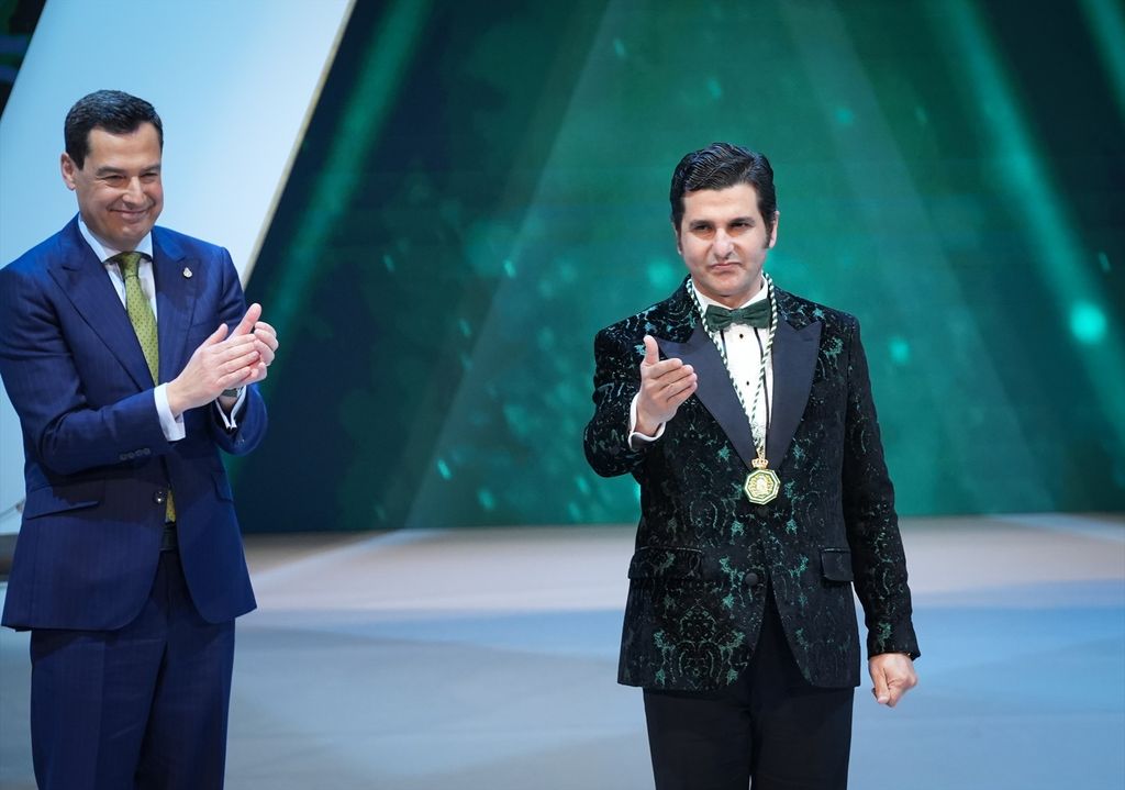Medalla de Andalucía a la Cultura y el Patrimonio para el torero, Morante de la Puebla