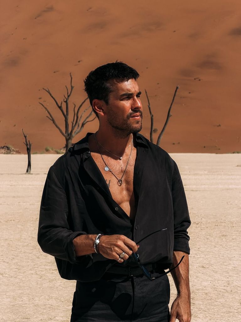Mario Casas en el desierto de Namib