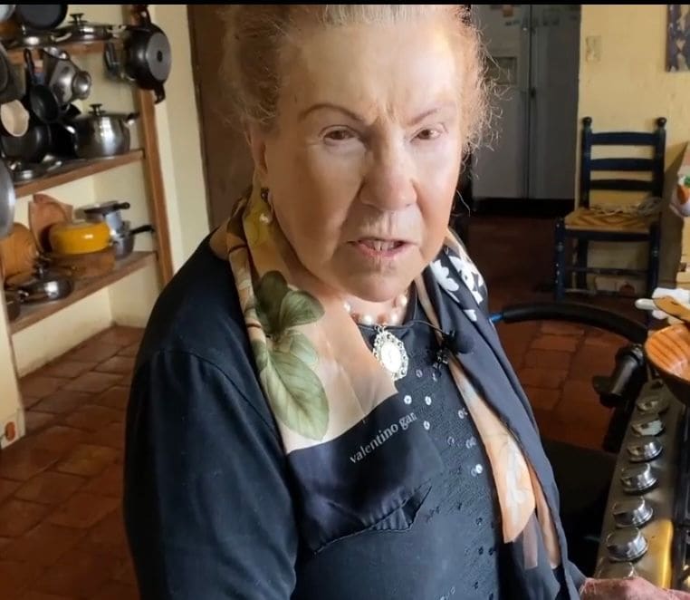 Doña María del Carmen saltó a la fama a la edad de 89 años.