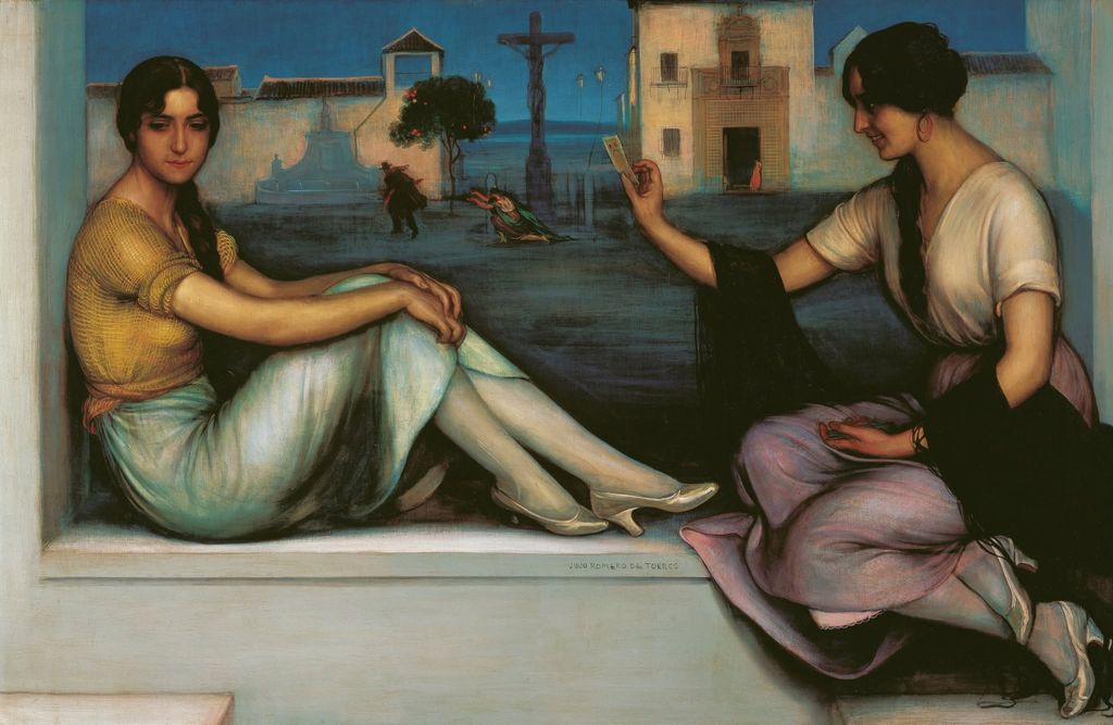 'La Buenaventura'. Julio Romero de Torres. Museo Carmen Thyssen Málaga.