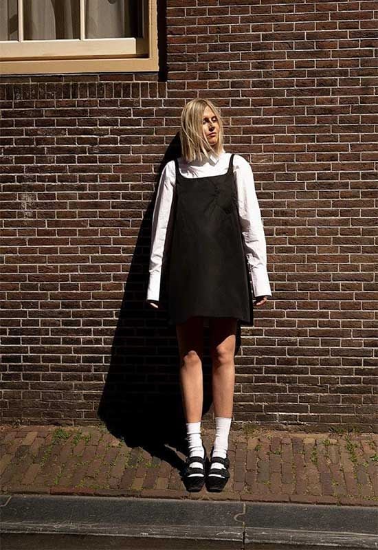 Vestido y camisa