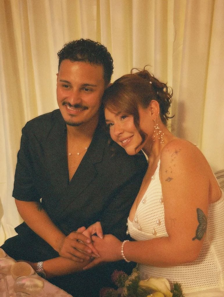 Jesaaelys se casó con su gran amor, Carlos Olmo.