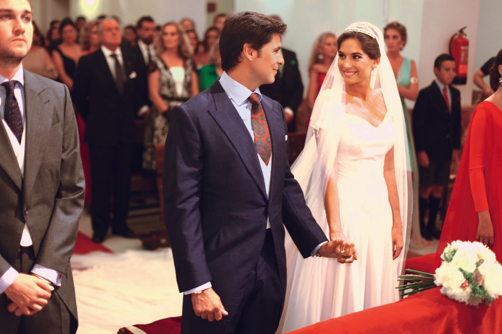 La boda religiosa de Lourdes Montes y Francisco Rivera en Sevilla (12 de julio de 2014).