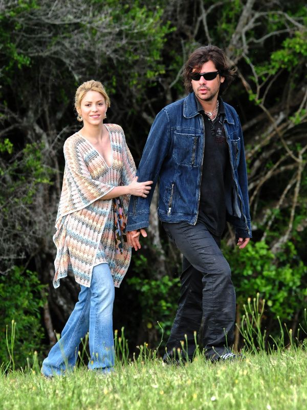 Shakira y Antonio de la Rúa