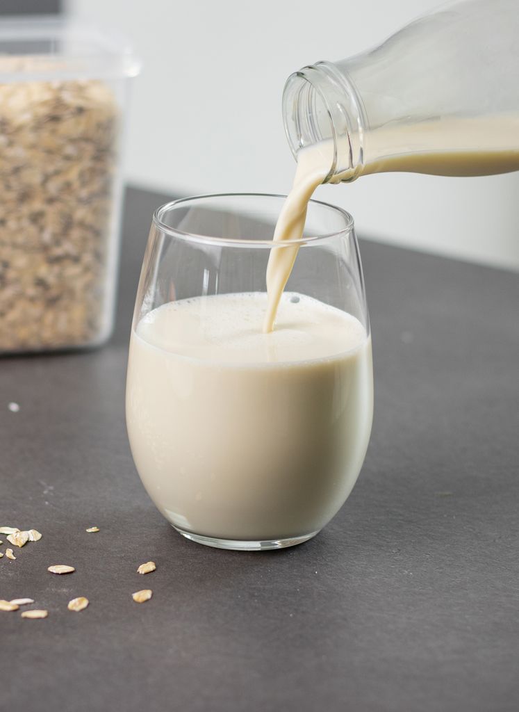 Bebida vegetal de avena.