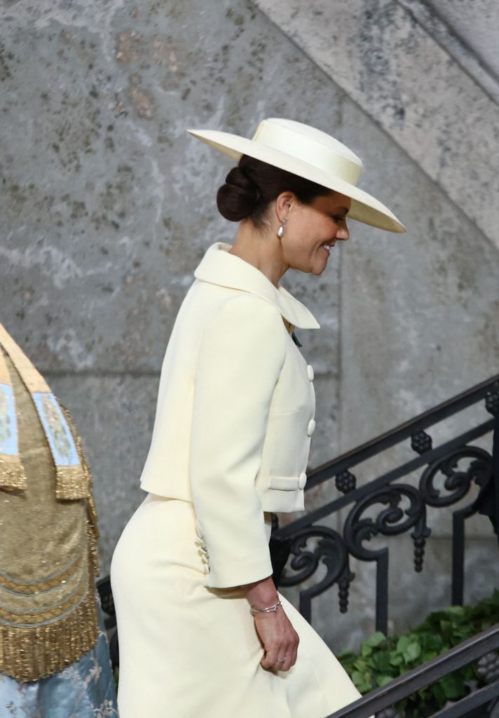La princesa Victoria de Suecia, celebrando las bodas de oro de los reyes Gustavo y Silvia, 2026.