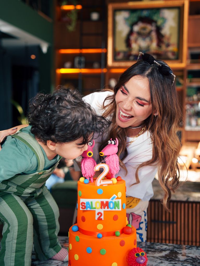Carolina Gaitán es madre de Salomón, quien ya tiene 2 años.