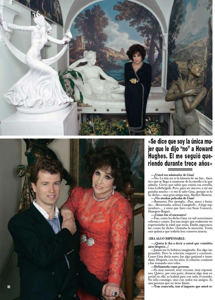 Gina Lollobrigida boda