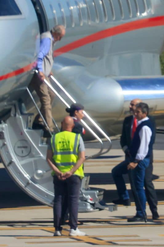 Don Juan Carlos llega a Vigo